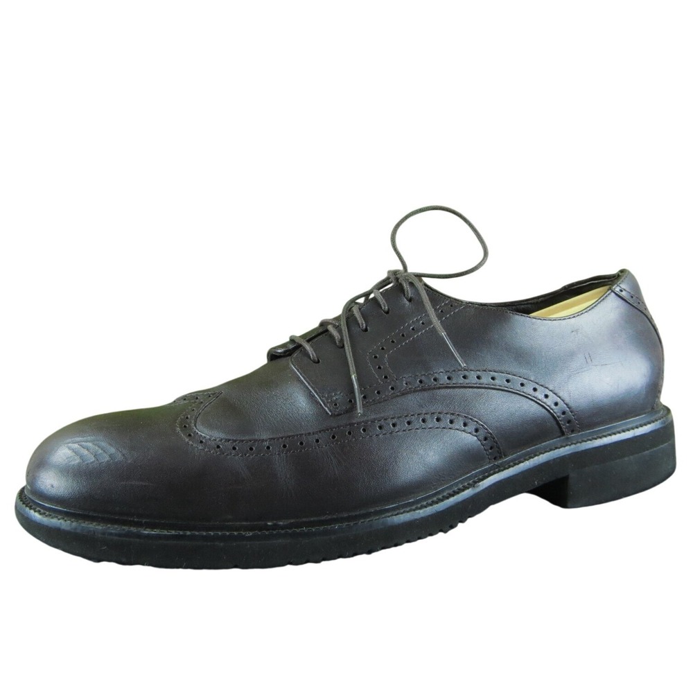 Rockport Men's Wingtip Brogue‎ Derby Oxfords Brown Leather Size 10.5M Used 2025
